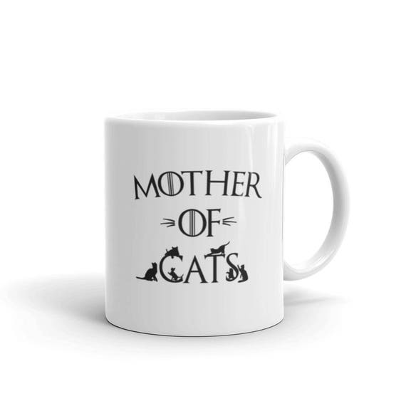 mother of cats mug