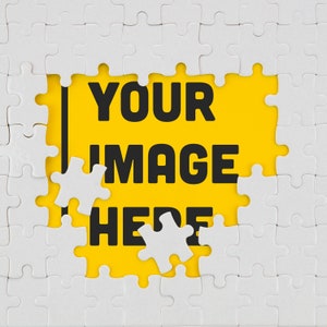 a piece of puzzle with the words your image here