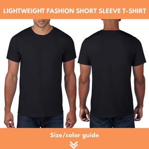 Personalized Unisex Short-Sleeve T-Shirt Customize With your photo Logo Graphic custom text quote self gift image 3