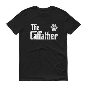 Catfather Cat Dad T-Shirt  Perfect Gift for Cat Lovers  Cat Dad Shirt