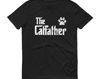 Catfather Cat Dad T-Shirt  Perfect Gift for Cat Lovers  Cat Dad Shirt