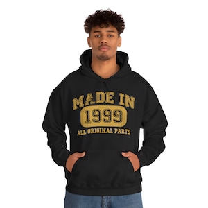 Made In 1999 All Original Parts T-Shirt 20th Birthday Gift Made In 1999 All Original Parts T-Shirt 20th Birthday Gift