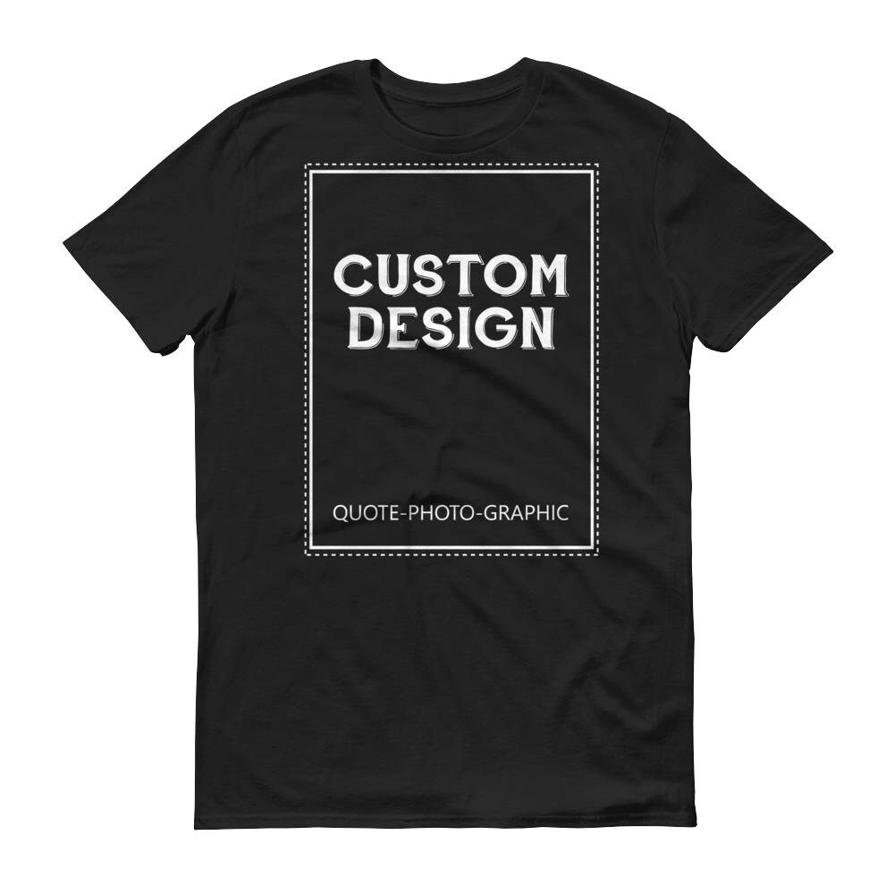 Personalized Unisex Short-sleeve T-shirt Customize With Your