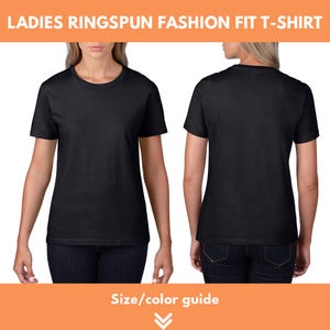 Personalized short sleeve t-shirt Customize With your photo Logo Graphic custom text quote Anvil 880 self gift image 3