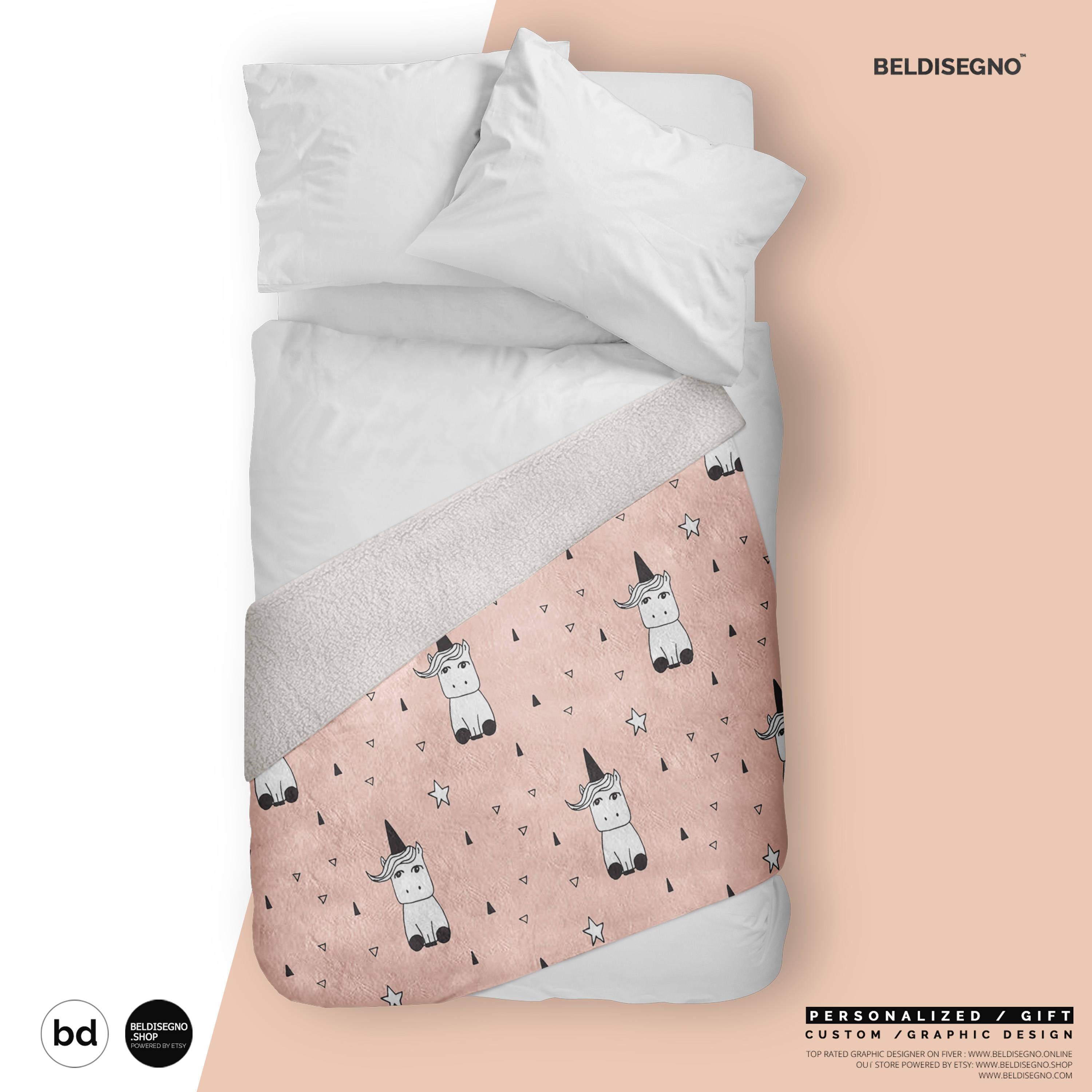 kids blanket with name