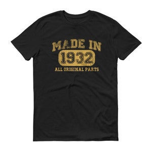 91 Year Old Vintage Car 1933 Birthday T-Shirt - Unisex Gift For Women & Men - View #6