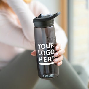 Kundenspezifische Wasserflasche, 20 Unze / 25 Unze Personalisierte Sportwasserflasche CamelBak Eddy®