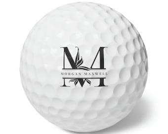 Custom Golf Balls Monogrammed & Personalized Golf Balls (6pcs)