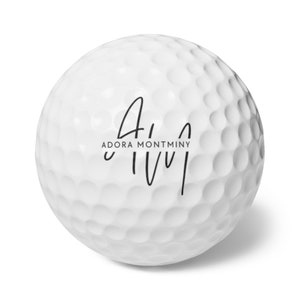 Custom Golf Balls with photo and name 6pcs image 7