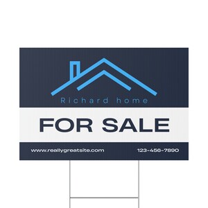 Custom Plastic Yard Sign image 2