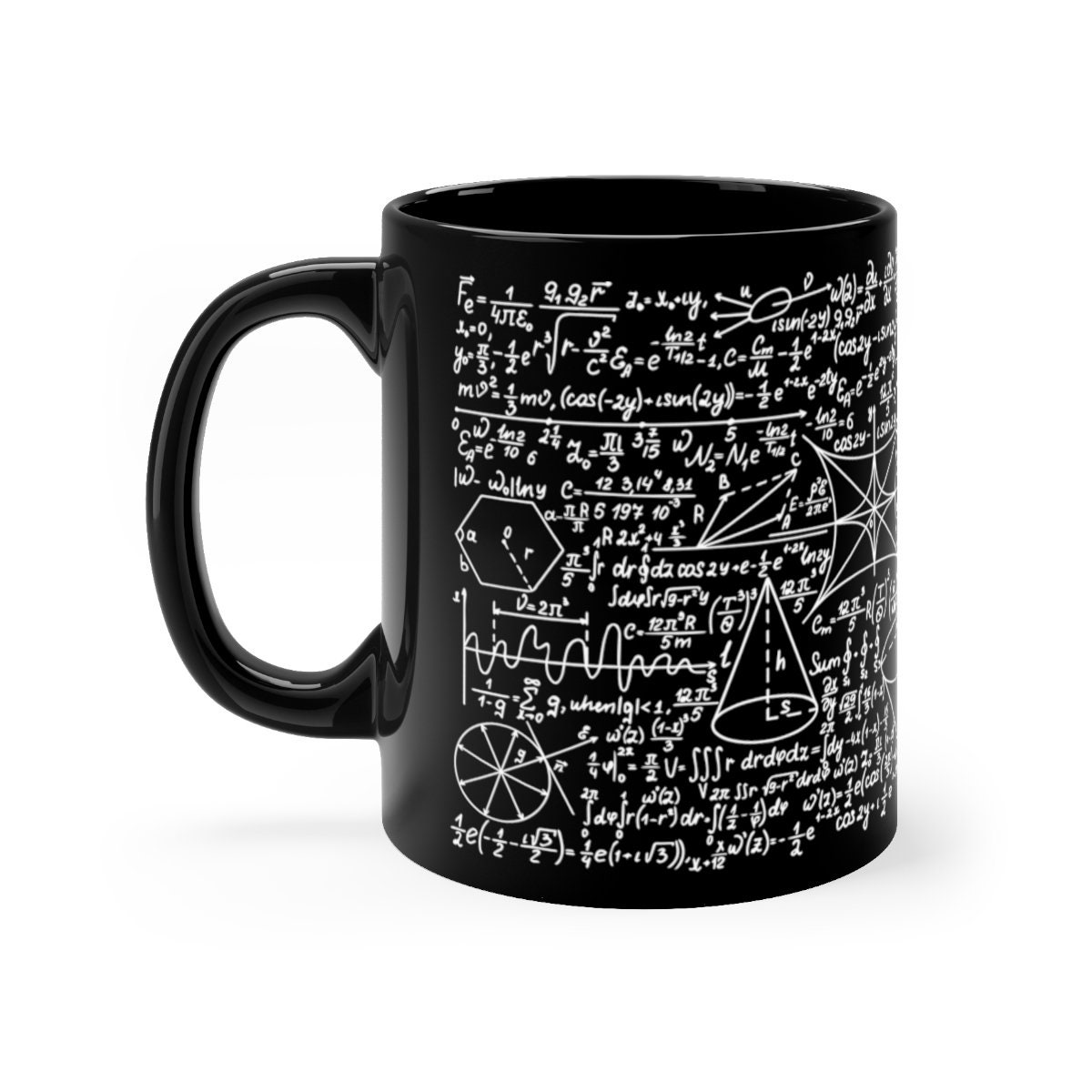 Mathematical Formulas Coffee Mug - Ponder Famous Math Equations While You  Enjoy Your Drink - Comes in a Fun Gift Box - by The Unemployed Philosophers