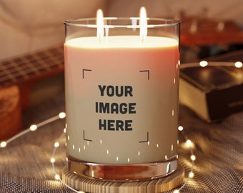 Personalized Scented Candle, 11oz Customizable Candle