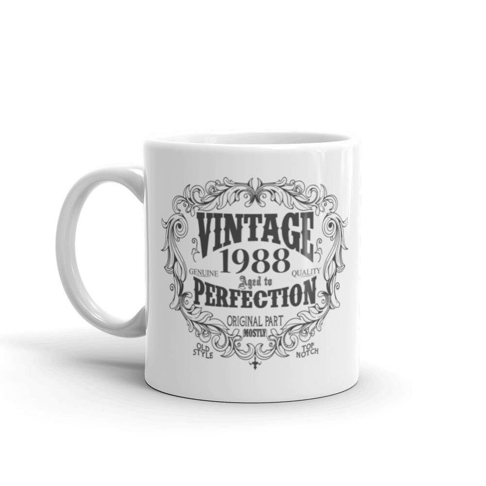 Born in 1988 mug, 32 years old Coffee Mug, Birthday Gift for Men Women, 32nd birthday gift, 1988 birthday gift for him her Born in 1988 mug, 32 years old Coffee Mug, Birthday Gift for Men Women, 32nd birthday gift, 1988 birthday gift for him her