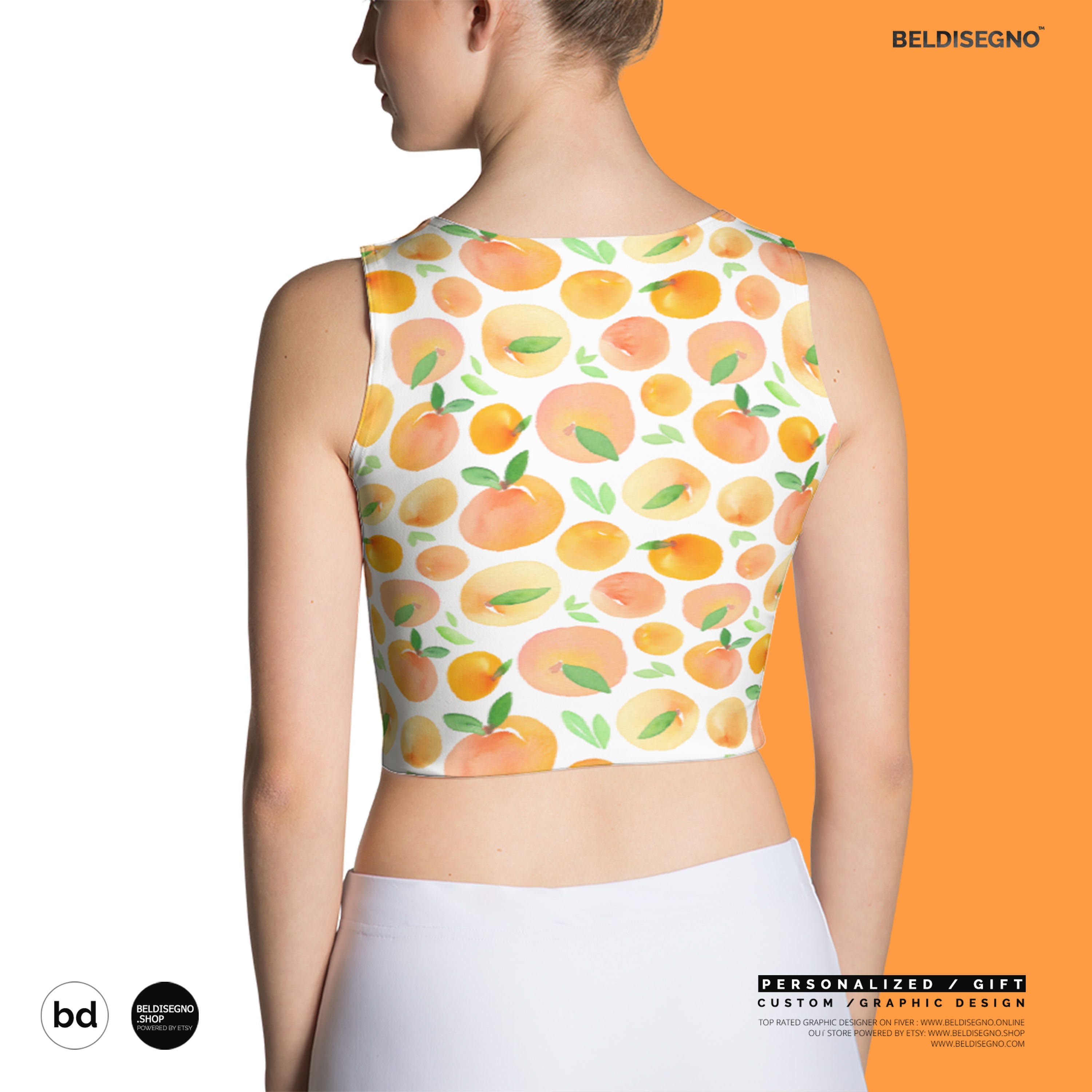 personalized crop tops
