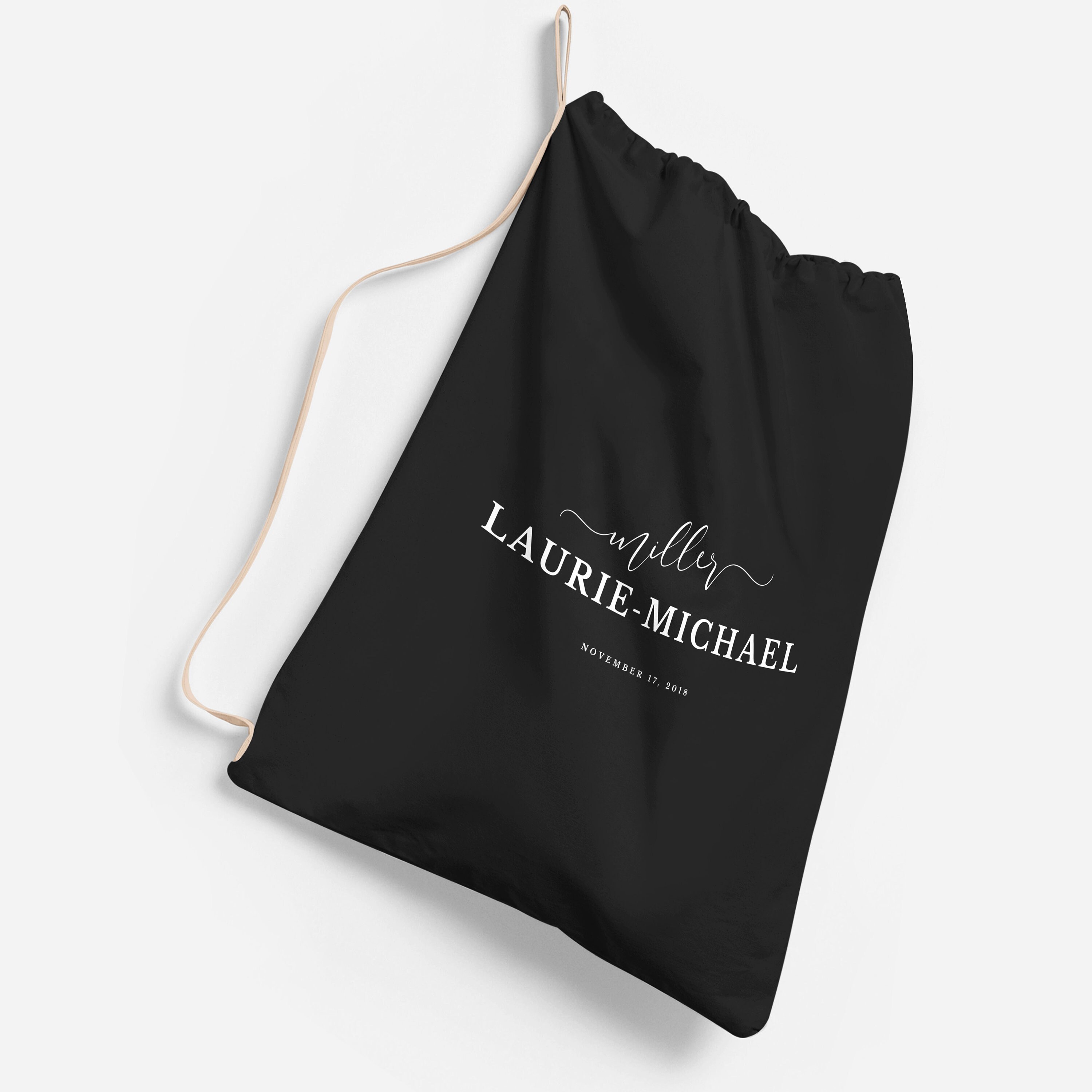 Monogrammierte Wäschesäckchen für College kleine Große | Etsy