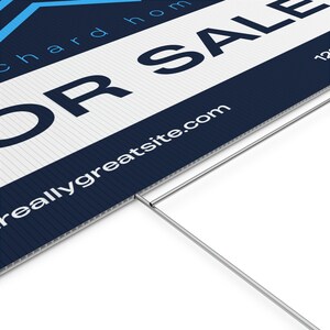 Custom Plastic Yard Sign image 4