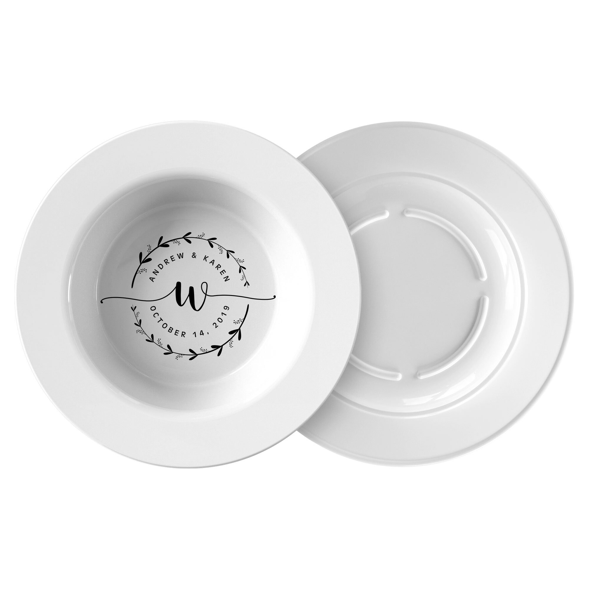 Custom bowl Personalized manufactured from revolutionary ThermoSāf®