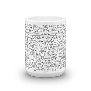 Math lover Math Teacher Gift Math Equation Cool Quadratic Formula Geek Nerd Coffee Mug Math Equation mug gift for math nerd image 9