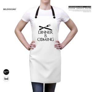 Custom Apron for Men, Make my apron idea Personalized Apron for Women Apron with Logo Quote Funny bbq Apron self gift image 2