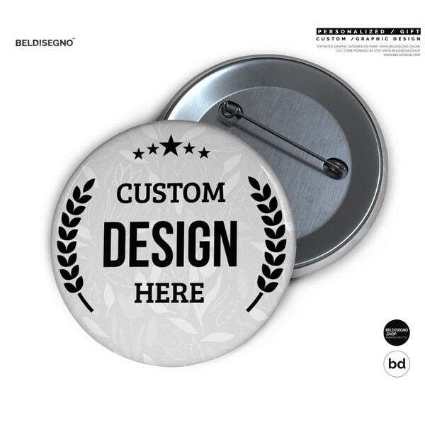 Custom Kids Metal Badge Etsy Custom Kids Metal Badge Etsy