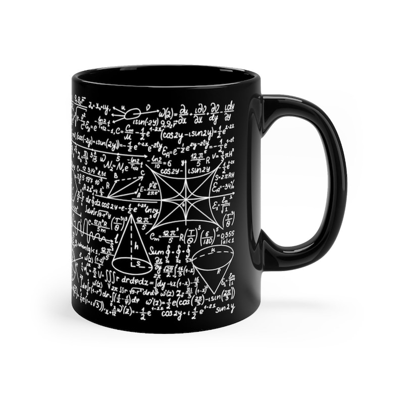Math lover Math Teacher Gift Math Equation Cool Quadratic Formula Geek Nerd Coffee Mug Math Equation mug gift for math nerd image 4