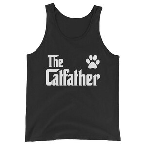 CatFather Tank Top - Cat Dad Gift for Cat Lovers