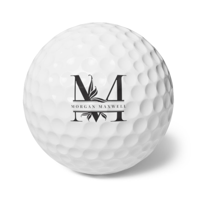 Custom Golf Balls with photo and name 6pcs image 3