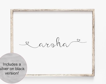 Maori Wall Art, Aroha Love, Instant Download, New Zealand Print, Minimalist Printable