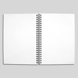 Cuaderno de diseño de diente de León // Cuaderno de diente de León personalizado // Nombre Cuaderno // Regalo de boda // Diario de diente de León // Regalo de nombre personalizado imagen 2