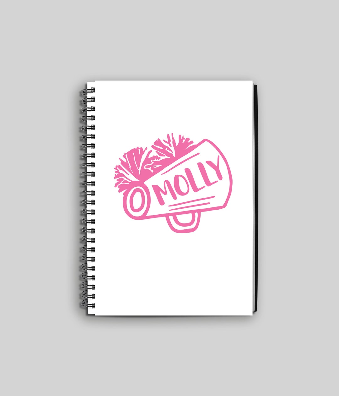 Personalized Cheerleading Notebook // Personalized Cheer Notebook