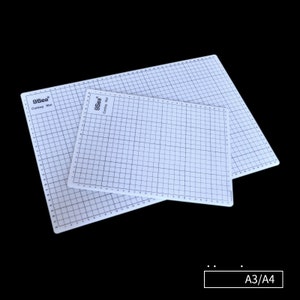 Neuf mer planche à découper mesure tampon translucide coupe marque tapis échelle cuir papier poinçonnage Art artisanat outil