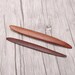 Wooden Molding Shape Bone Folder Paper Creaser Burnisher Edge Pressing Leather Leathercraft Working Tool Arts 