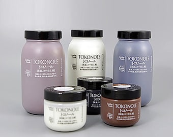 120g Tokonole Gum Tragacanth Burnishing Seiwa Tratamiento Borde de cuero Artesanía en cuero Artesanía hecha a mano, Japón