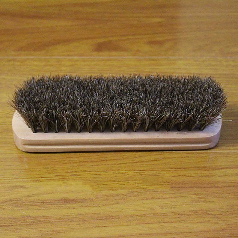Horse Hair Brush Cleaning Polishing Care Treatment Brushing Etsy