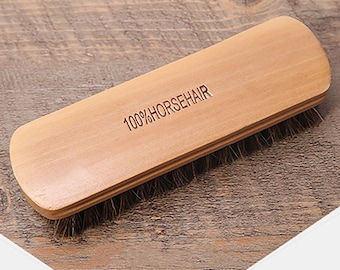 Rosshaarbürste Reinigen Polieren Pflegen Bürsten Sicherheit Finish Leder Lederhandwerk