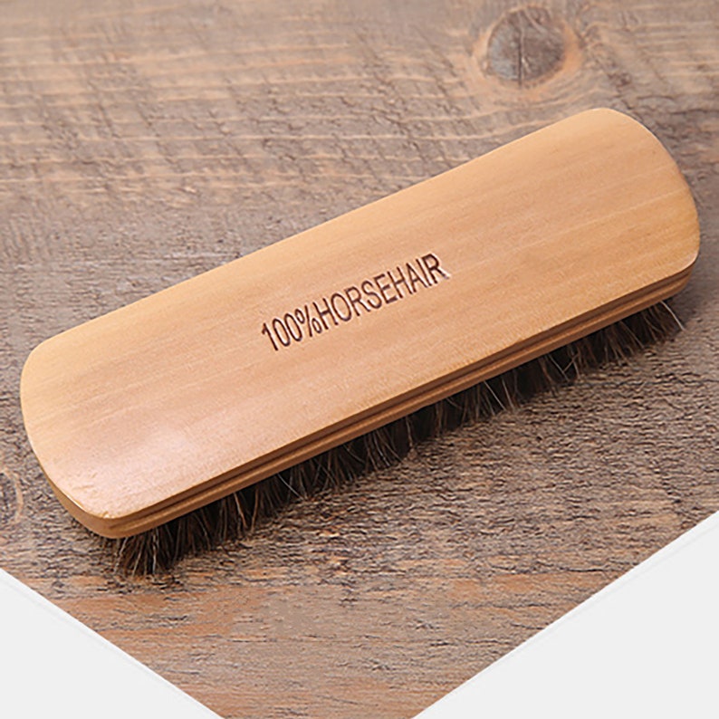 Horse Hair Brush Cleaning Polishing Care Treatment Brushing Etsy
