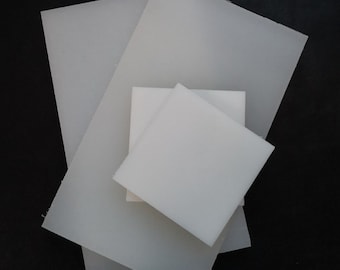 Witte Ponsplank Snijmat Plastic Beukende Bescherm Pad Gat Stempelen DIY Leathercraft Craft Tool