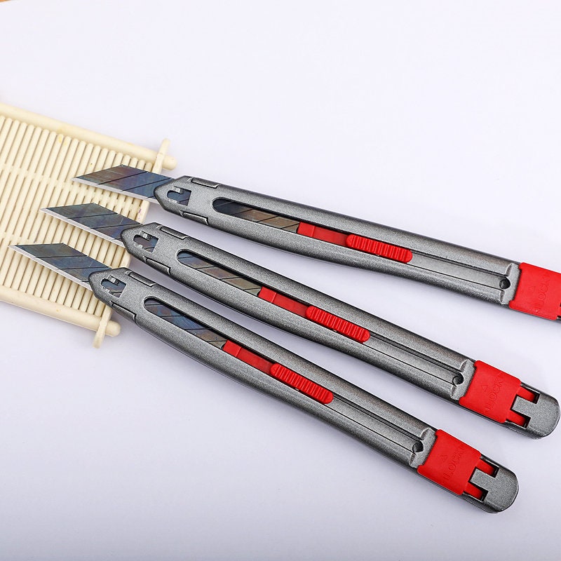 SDI Zinc Alloy Craft Knife Set нож Box Paper Cutter Retractable