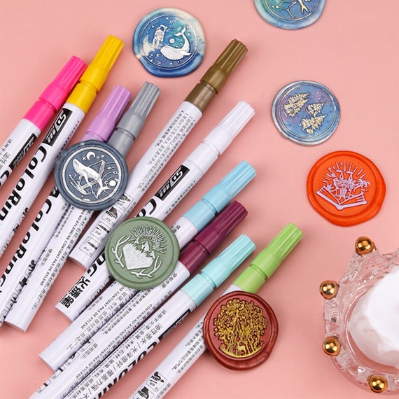 Paint Pen Highlight Marker Scrapbook Drawing Wax Seal Stamp