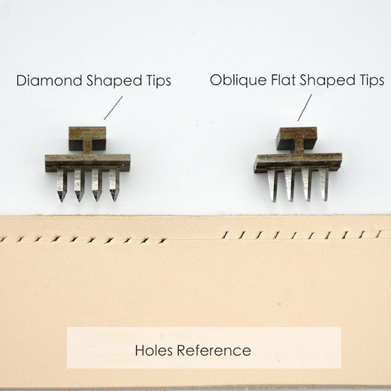 4x 4mm DIY Cuir Kit Outil Perforatrice Artisanat du Cuir Griffe Perforateur  Trou Couture Diamant Laçage 1+2+4+6 Prong Lacing - Cdiscount Beaux-Arts et  Loisirs créatifs