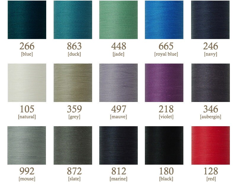 Fil Au Chinois Lin Cable, Waxed Linen Thread, Mauve (497