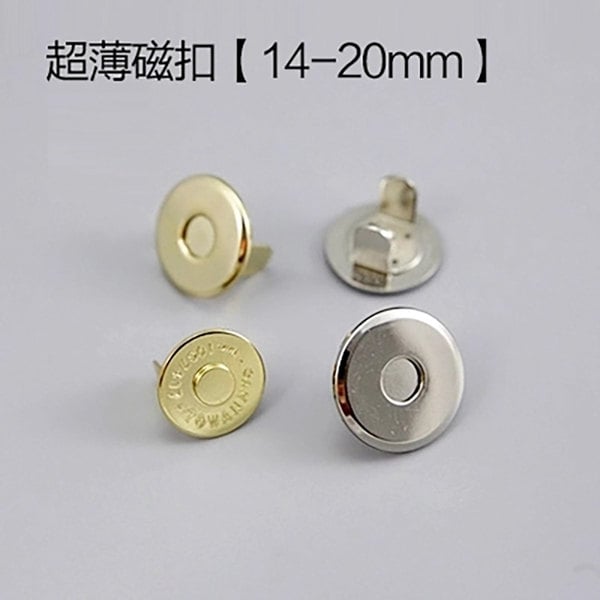 Japan Slim Magnetic Button Snaps Insert Lock Hardware Purse Bag Accessories Leather Leathercraft Craft Tool