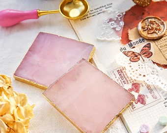 Wax Seal Mat Sealing Stamp Pad Crystal Board Demoulding Accessories Coaster Cup Home Decoration Practice Tool Craft