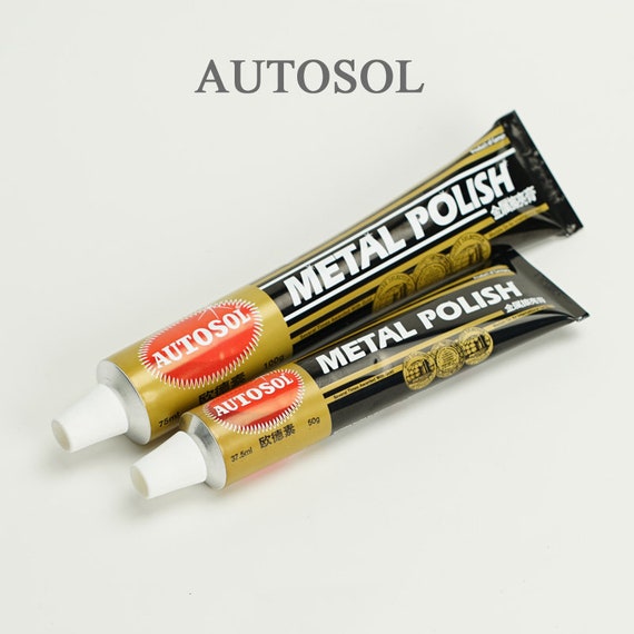 AUTOSOL Metal Polish Clear Polish Chrome Aluminium Stainless Steel Brass  Copper Home Leathercraft Protect Remove Coating Repair 