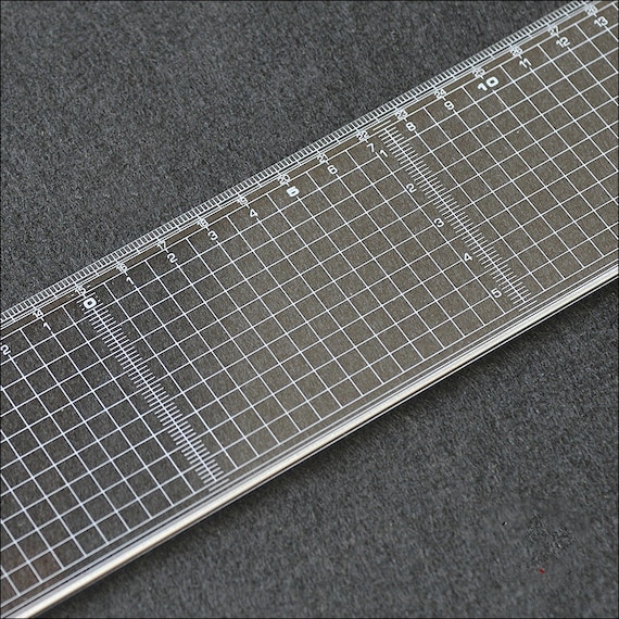 Righello Da Cucito Graphoplex 50cm - Trasparente, Flessibile, Per Sartoria E Modellismo - Foto 9