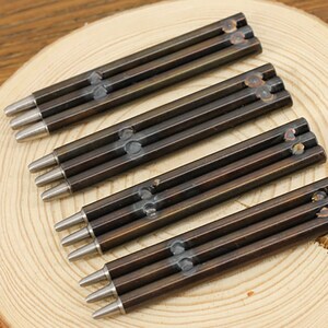 Triple Eyelet Punch Watch Belt Round Hole Hollow Craft Leather Leathercraft DIY, Japan