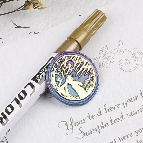 Paint Pen Highlight Marker Scrapbook Drawing Wax Seal Stamp