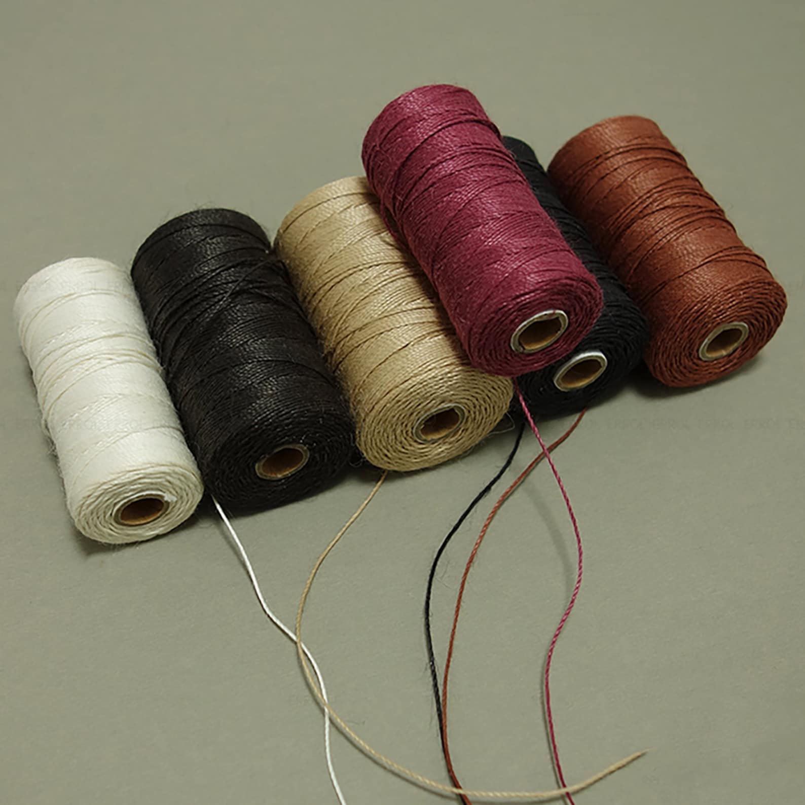 150m 0.6mm Fine Ramie Thread Medium 3 Ply Twisted Sewing | Etsy