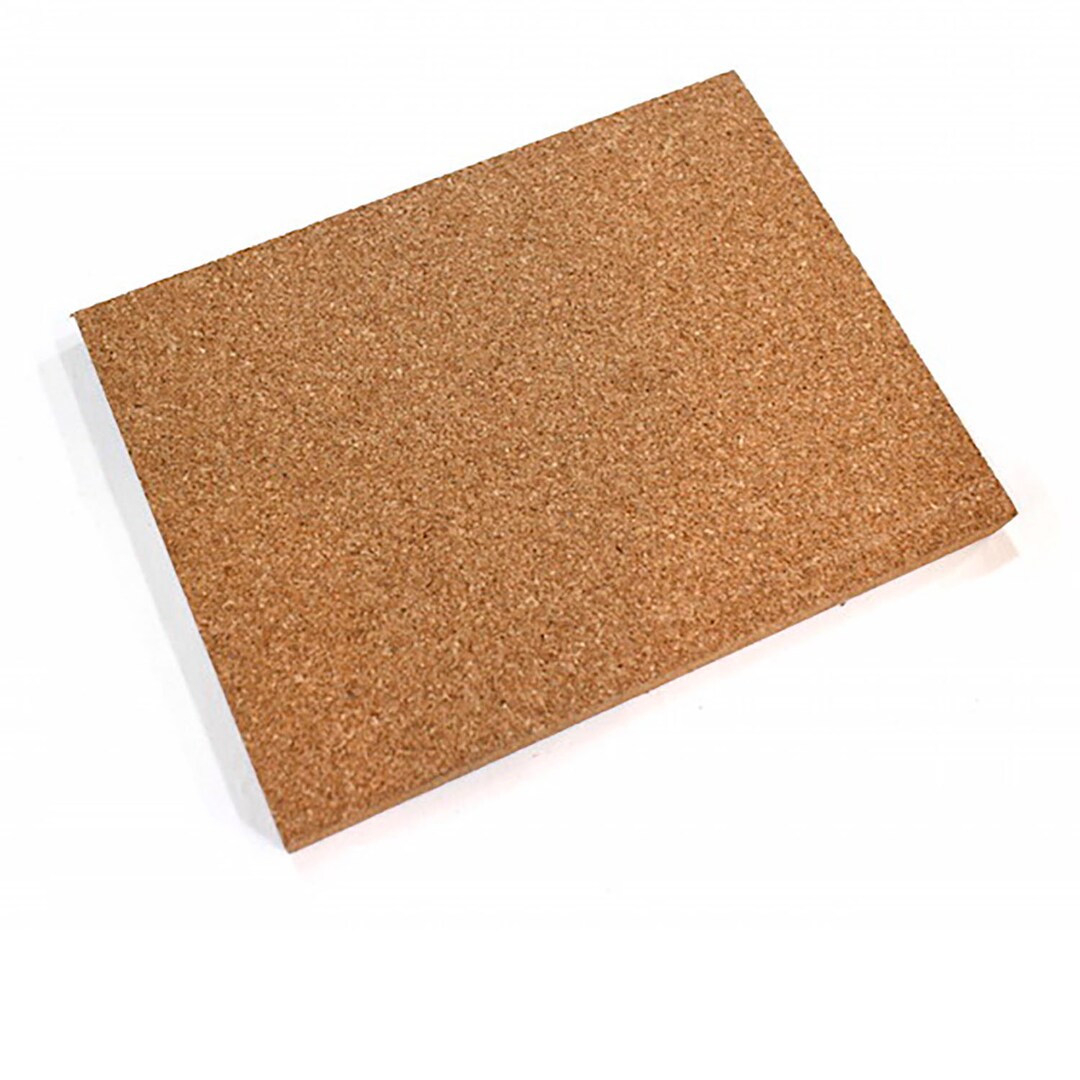 Soft Cork Board for Leather Needle Carved Punch Awl Shock Noise Reduction Leathercraft Rubber