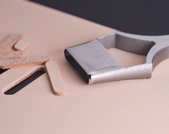 Oblong Punch Oval Belt Watch Strap Punch Cutting Shape Clutch Stitching Eyelet Purse Holes Leathercraft Craft Tool